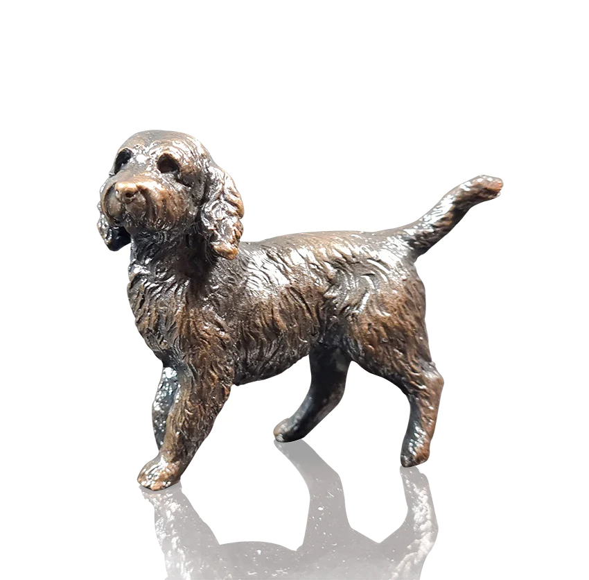 Solid Bronze Cockapoo Dog (1152)