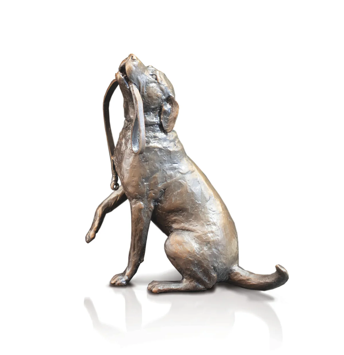 Solid Bronze Medium Labrador with (1198)
