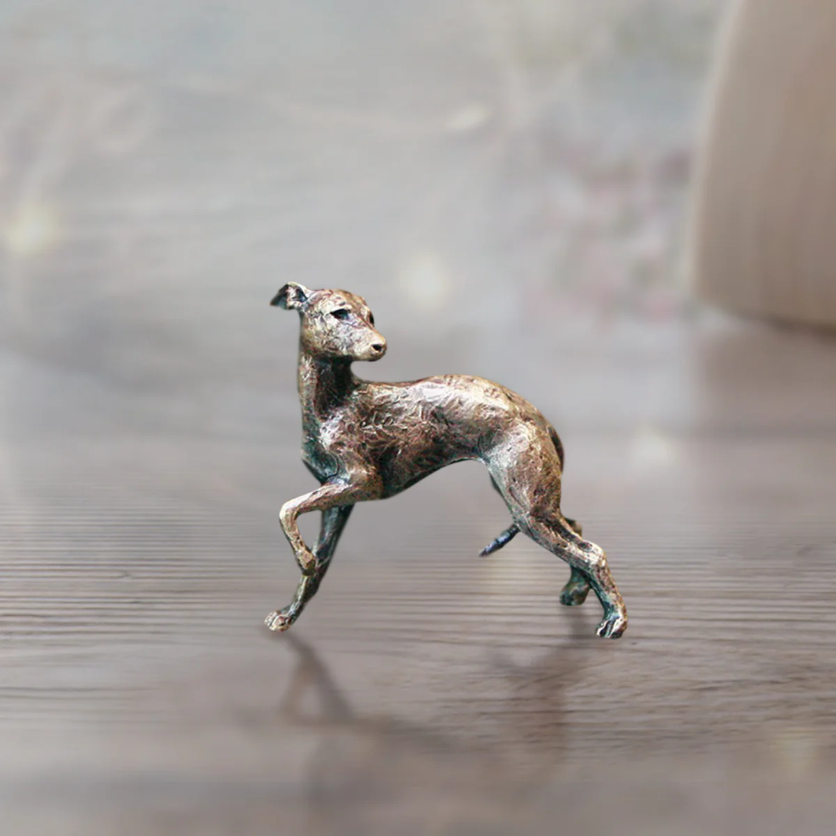 Butler & Peach Miniature Bronze Whippet (2060)