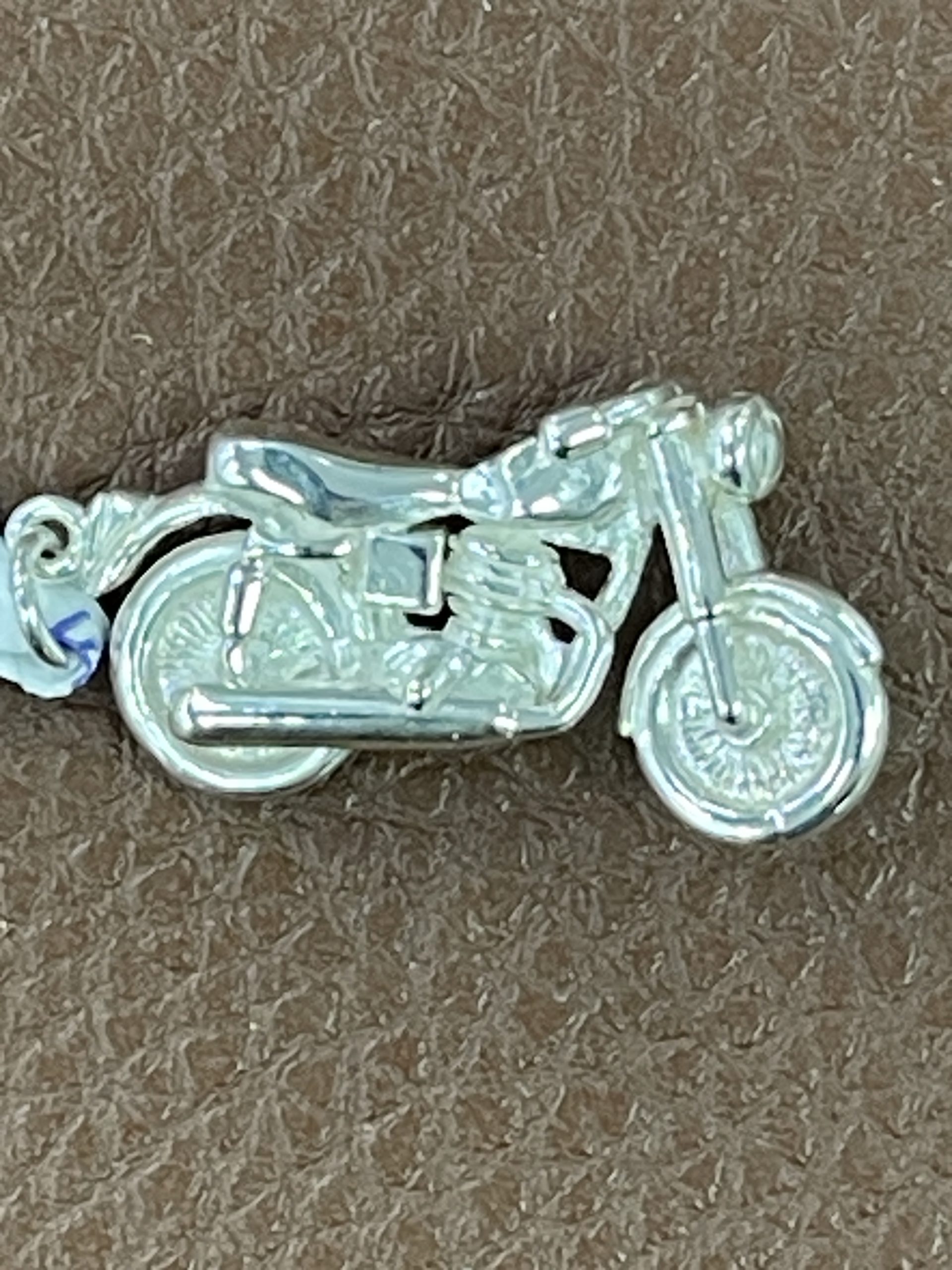 Sterling Silver Classic Bike Pendant/Charm