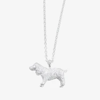 Sterling Silver Spaniel Pendant